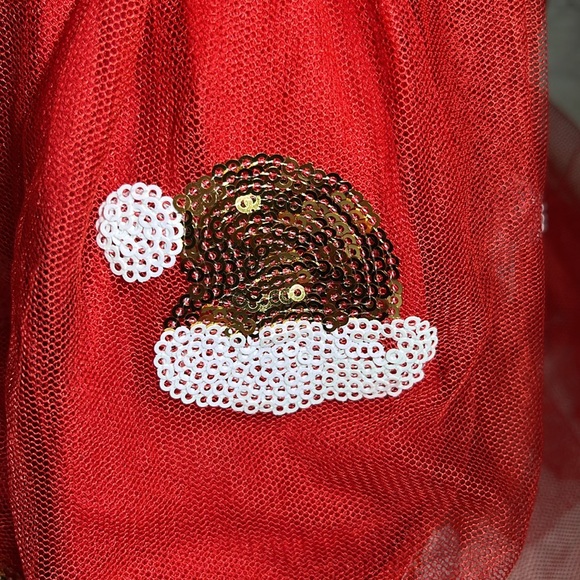 Santa hats on skirt. Fully lined. Size one – two year. - Picture 2 of 5